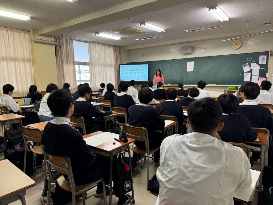 山口県立西京高等学校にて出張授業を実施しました！